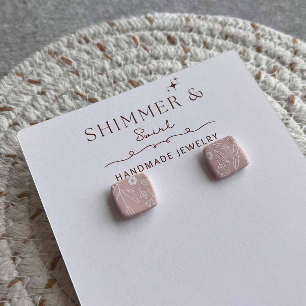 Handmade Polymer Clay Earrings